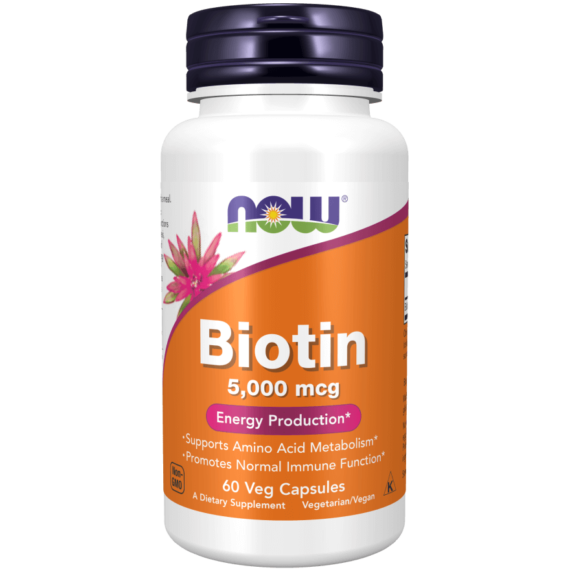 Biotin 5000 mcg Veg Capsules