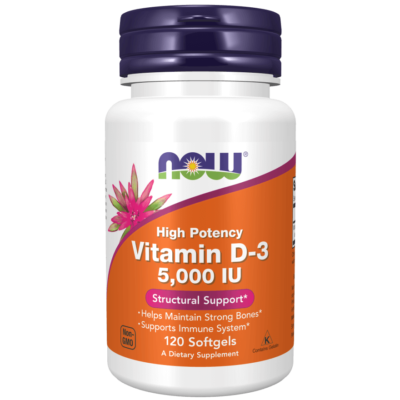 Vitamin D-3 5000 IU Softgels