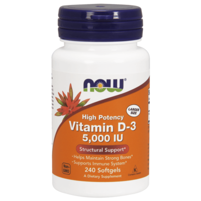 Vitamin D-3 5000 IU Softgels